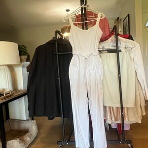 PAIGE White denim Jumpsuit